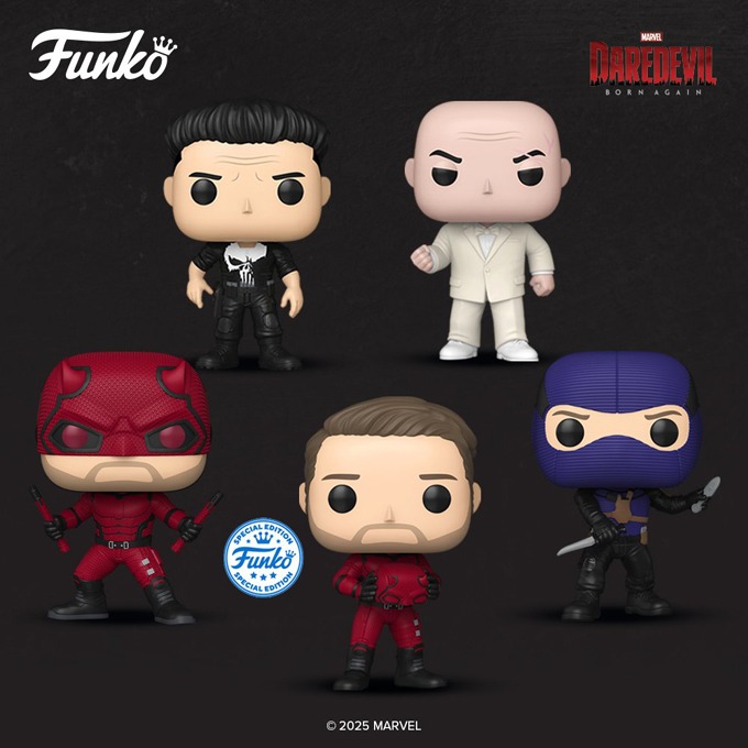 Funko Pop Marvel - Daredevil Born Again - New Pop vinyl figures -- - Pop Shop Guide