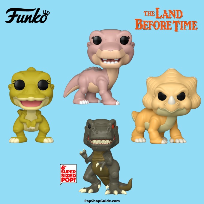 Funko Pop! The Land Before Time figures