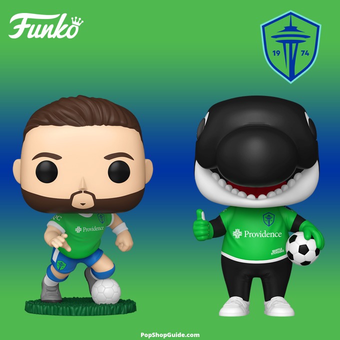 Seattle Sounders FC Funko Pop! figures