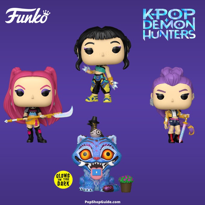 Funko Pop! Kpop Demon Hunters - Derpy With Sussie (Glow In The Dark) - Figurine Collector 9,5 Cm