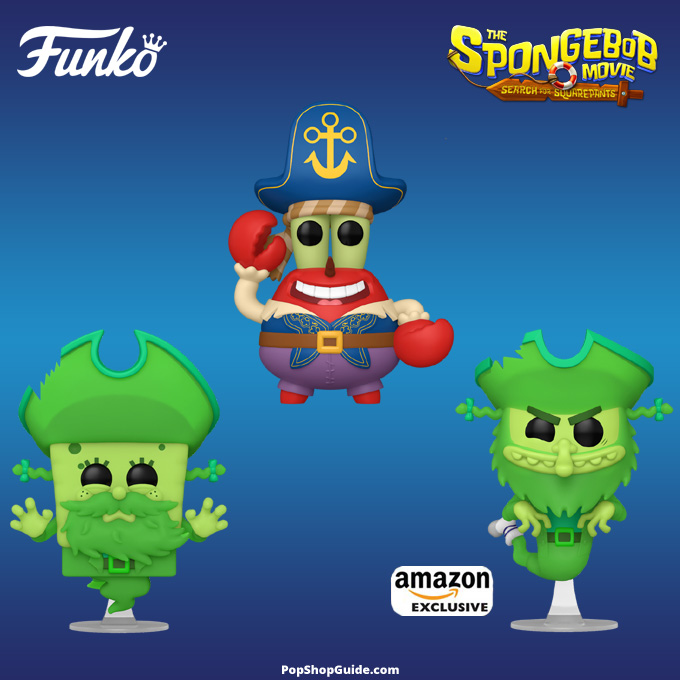 New The SpongeBob Movie: Search for SquarePants Funko Pop! Figures
