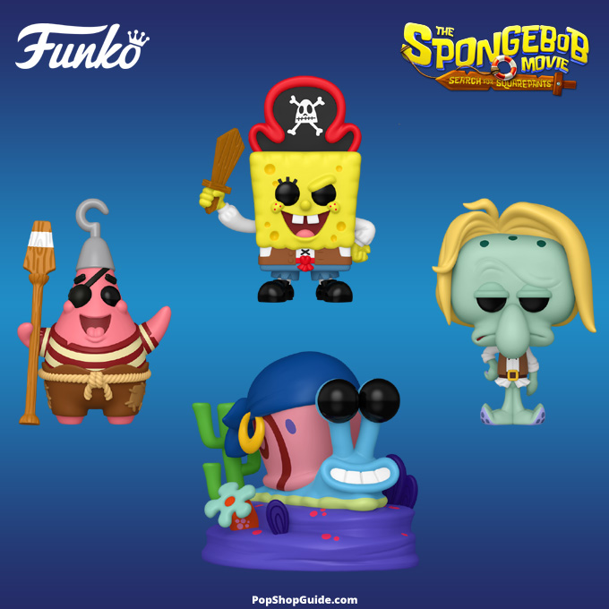 New The SpongeBob Movie: Search for SquarePants Funko Pop! Figures
